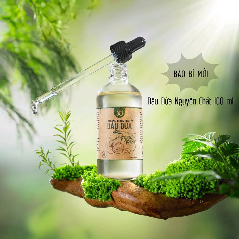 Tinh dầu dừa Thuận Thiên - Dưỡng da, tăng đàn hồi, bảo vệ da, dưỡng mi, dưỡng tóc, giảm nứt nẻ gót chân - Body Oil