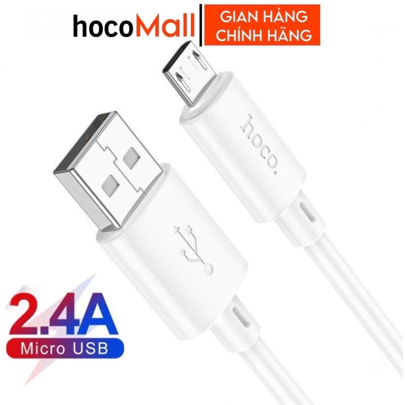 Dây sạc micro usb Hoco dài 1m 2m 3m Cáp sạc chống gẫy gập siêu bền dùng cho anoird