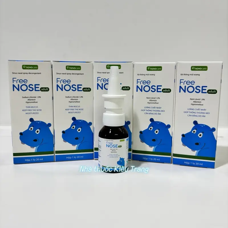 Xịt thông mũi xoang FREENOSE Adult / Xịt rửa mũi Joy Bebe 1