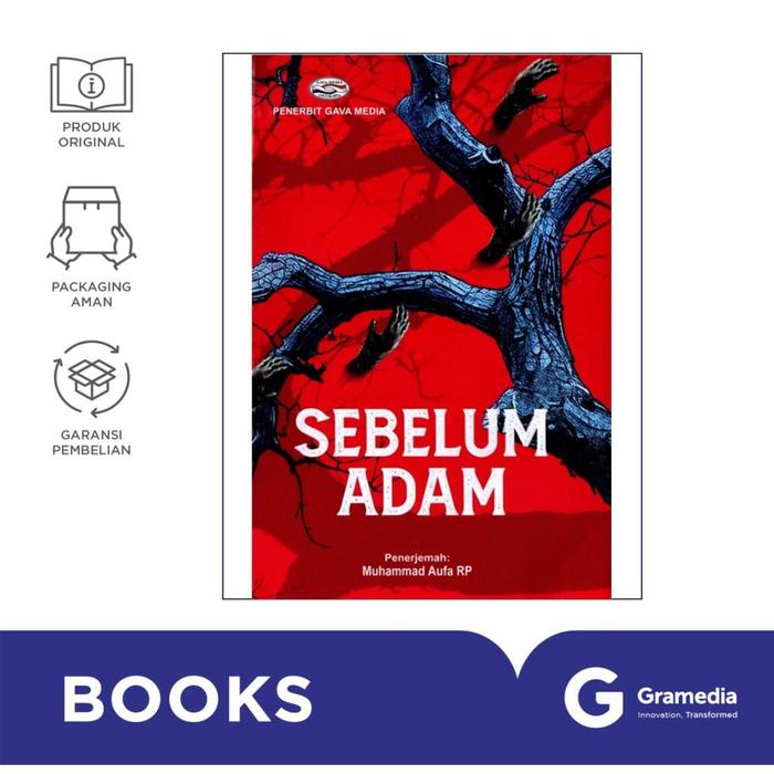 Gambar Novel Sebelum Adam ( Jack London ) dari Gramedia Kota Administrasi Jakarta Timur Tokopedia