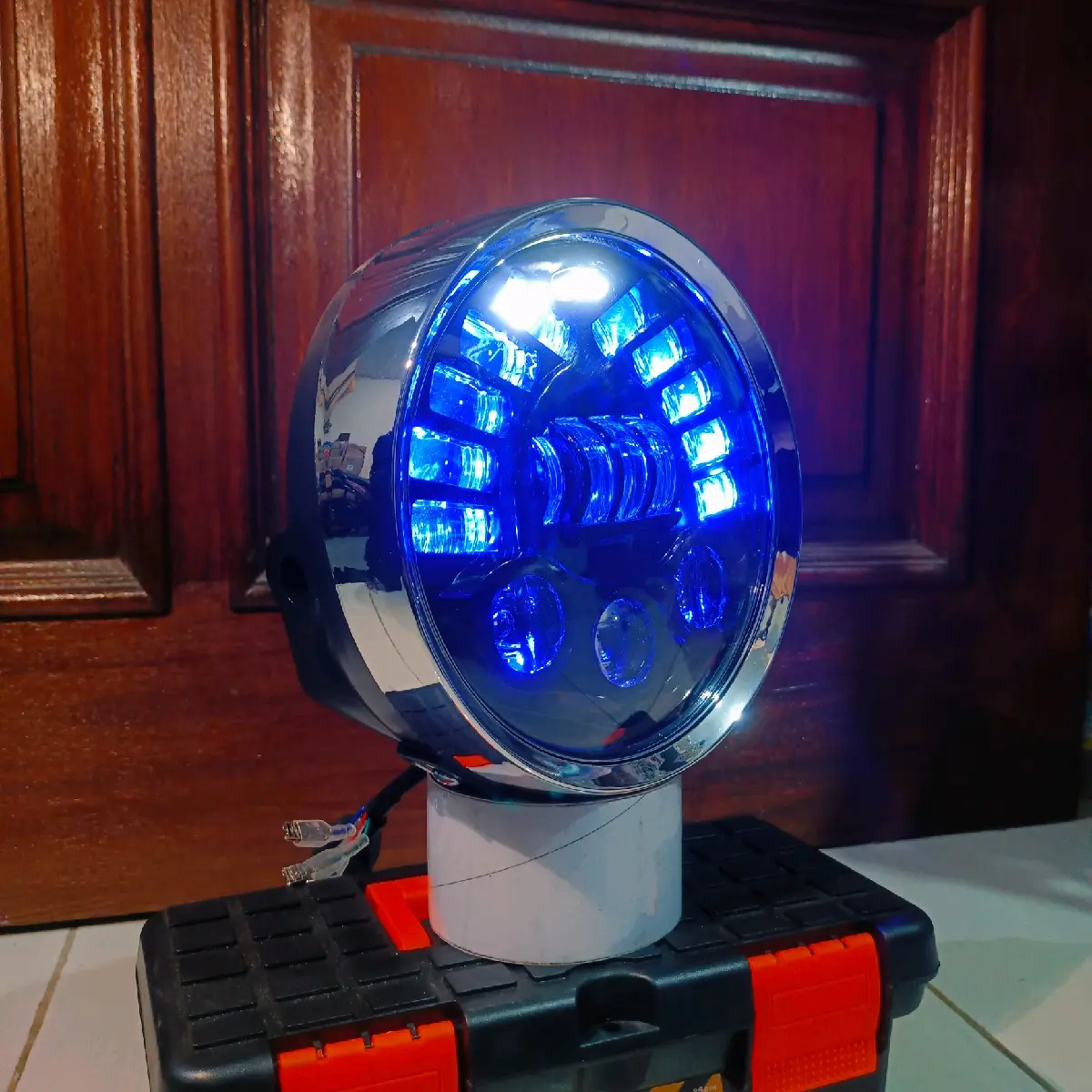 Lampu Depan Daymaker set Batok Tiger Revo Import Motor Honda Tiger Mp universal motor