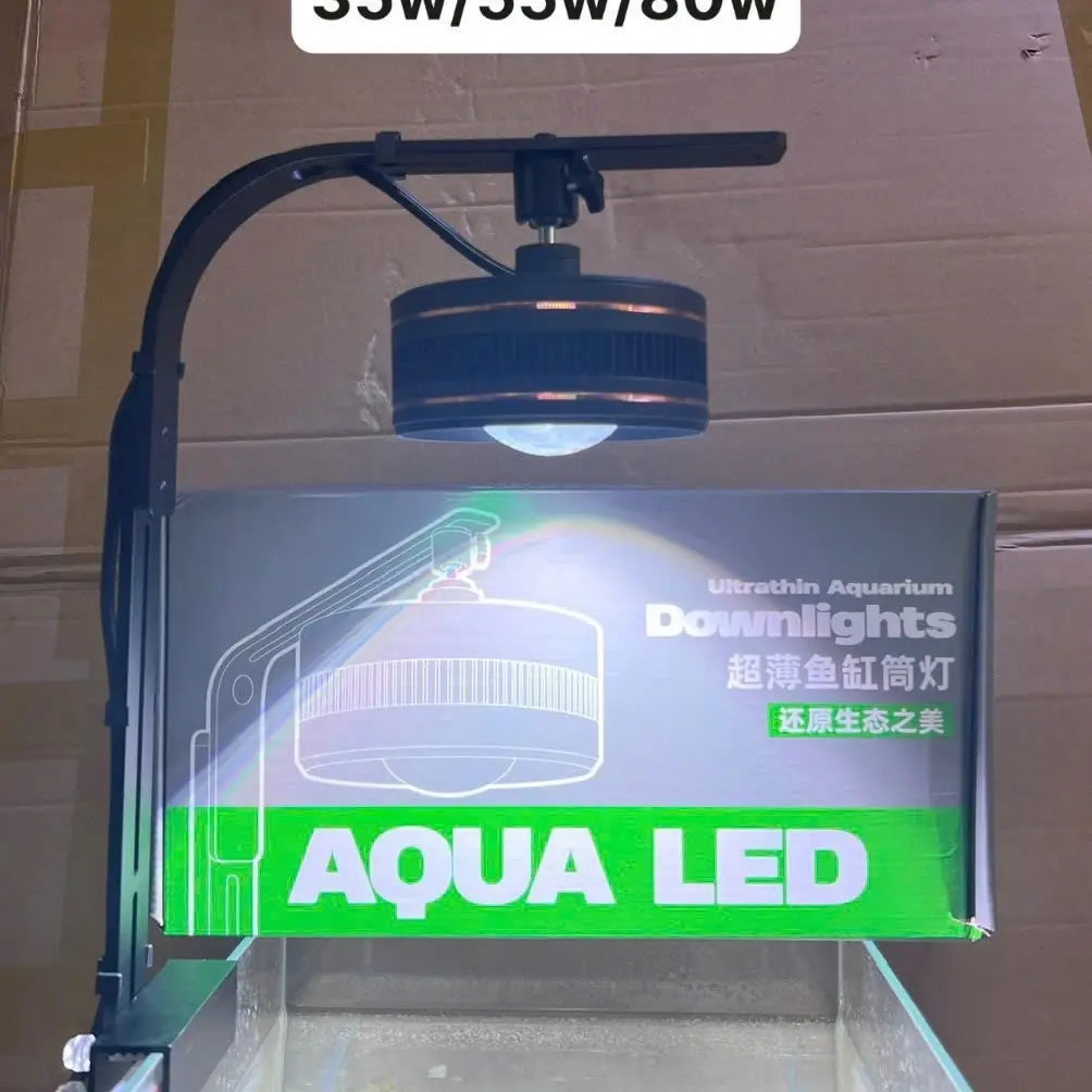 ￼Đèn thuỷ sinh Aqua Led WRGB cao cấp cho bể thuỷ sinh Biotop 35w/55w/80w