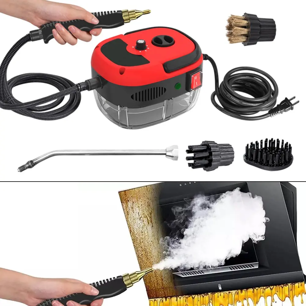 2500w High Pressure Steam Cleaner Machine Portable Cleaning Kitchen Car Machine