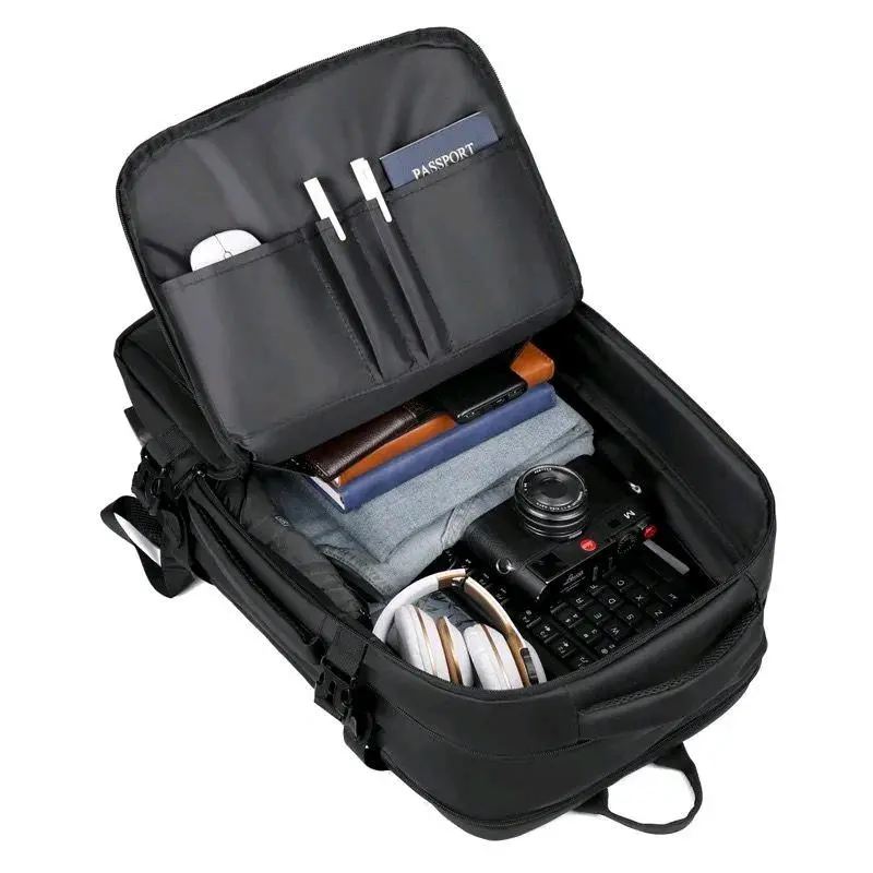 SAVAGE CLAYTON RICHMONDI Ransel Backpack Laptop Anti Air Waterproof Expanding Dapat Dilerluas Port USB 3