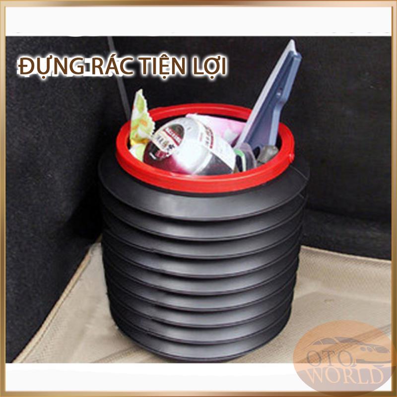 THÙNG GẬP ĐỰNG RÁC GỌN NHẸ - TIỆN LỢI - ĐA NĂNG CHO XE HƠI 4