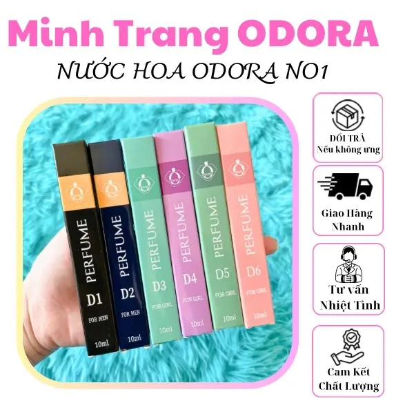 [NH0] Nước hoa ODORA PERFUME D0 10ml- Minh Trang99 Store 0