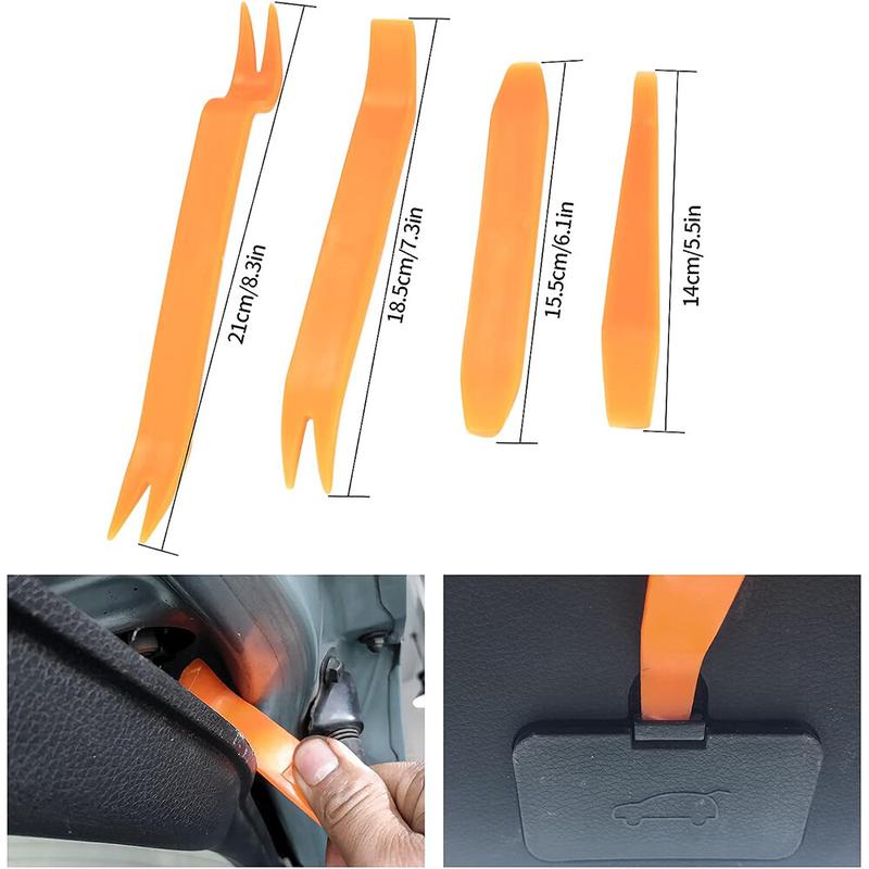 900Pcs Car Body Trim Clips Plastic Push Pin Rivet Screw Panel Fasteners Interior 4
