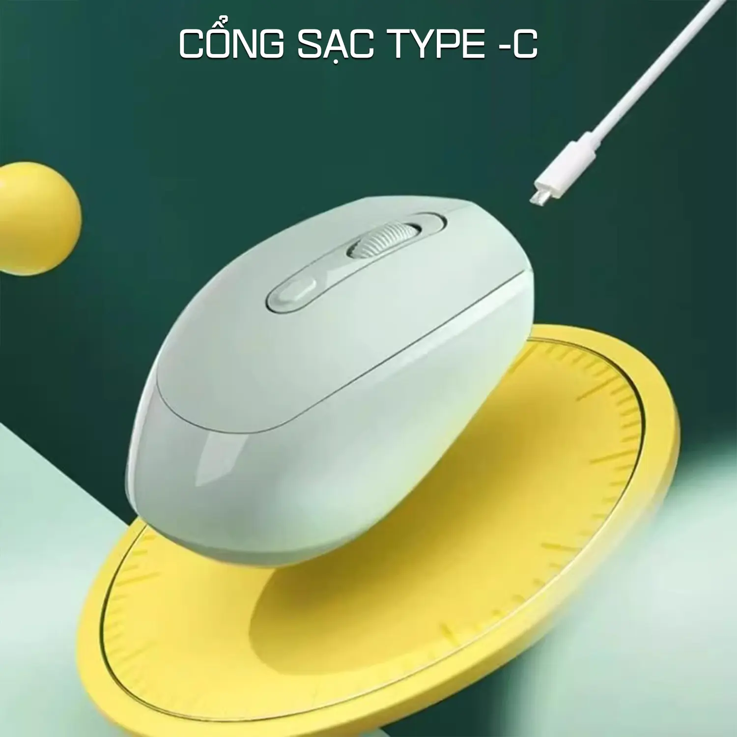 Chuột Không Dây Bluetooth 5.2 & USB 2.4G Âm Click Êm Ái 3 Mức DPI Có Sạc Pin | BigBuy360 - bigbuy360.vn