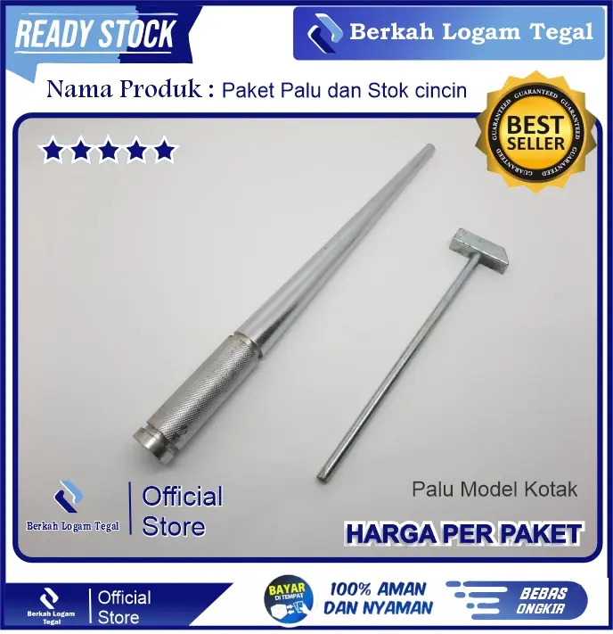 Paket Alat Pasang Cincin Sunglon dan Palu Mini 1 Set Termurah 3