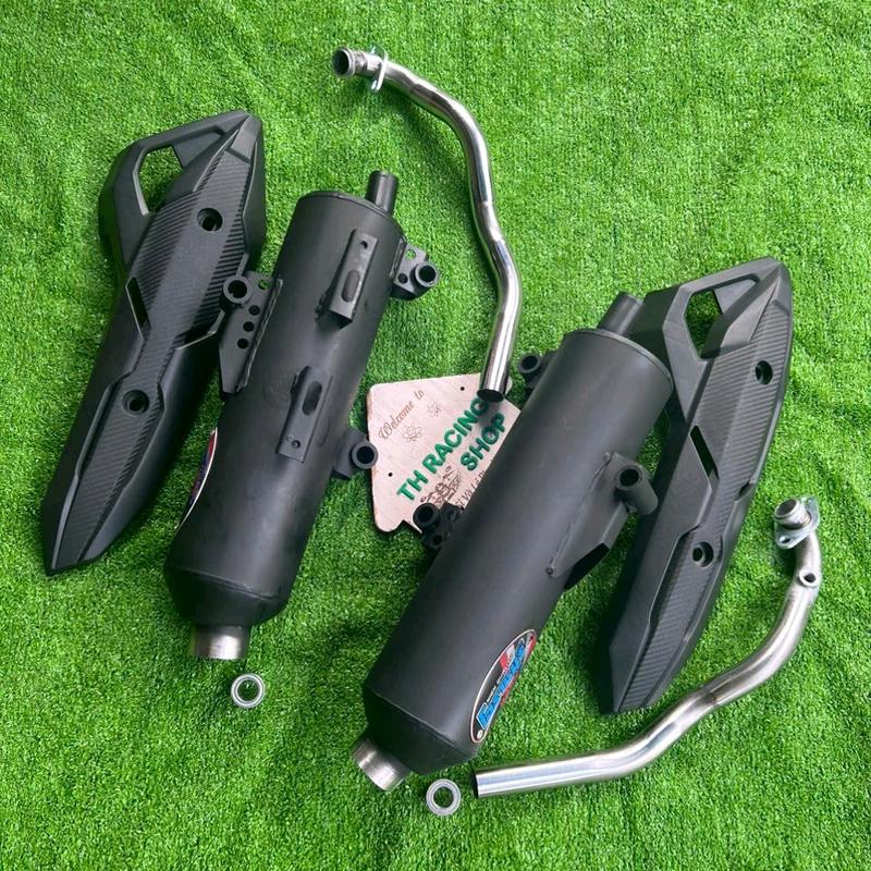  Pô ORBR tem thái móc nỉ kèm cổ tiêu pad ốp pô gắn các dòng xe Vario Vision Mio Click Novo SH  AE chọn vào dòng xe mình đang sử dụng  Phụ Tùng Phụ Kiện 