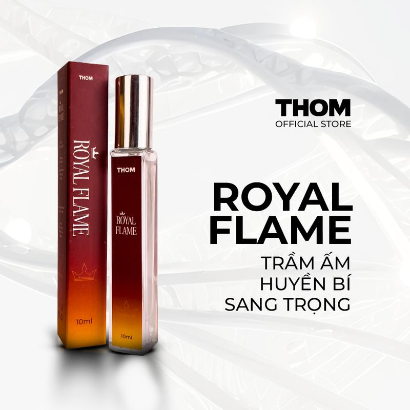[MUA 1 ĐƯỢC 4] Combo 4 chai nước hoa perfume Nam - LADE KILLER (10ml) + GUD OR BAD (10ml) + BLUE (10ml) + ROYAL FLAME Flame(10ml) Sang trọng tinh tế kèm Box Quà tặng - THOM VN Hàng chính hãng 4