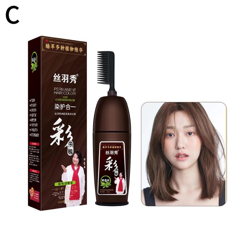 Product Introduction of Instant Coloring Shampoo Natural Black Color For Men Women Hair Dye Herbal Brown Purple Hair 41