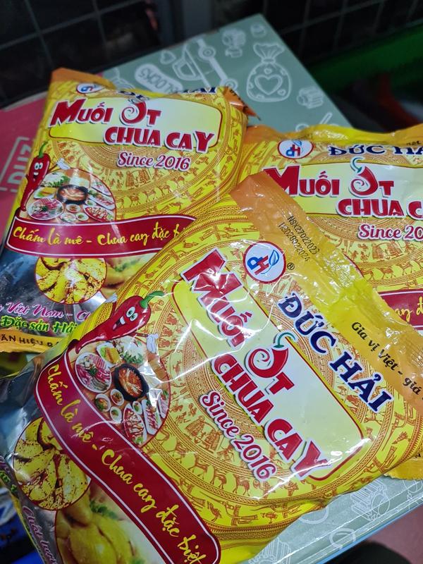 Muối Chua Cay Đức Hải Gói 500Gr
