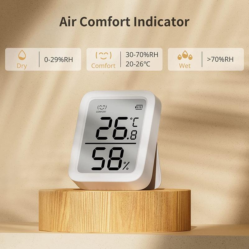 SwitchBot Meter Plus -Máy Đo Nhiệt độ và Độ ẩm thông minh SwitchBot, kết hợp với thiết bị nhà thông minh-Hàng chính hãng 3