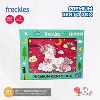 Gambar Freckles Bento Box - Kotak Bekal, Tempat Makan Anak, Kotak makan anak dengan mangkuk dan tutup silikon Garpu Sendok Silicon Kitchenware - BLUE DINO dari Tosyen Okiedog Kota Administrasi Jakarta Utara 5 Tokopedia