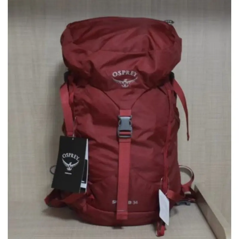 Beg galas luar, Reka bentuk kumbang Osprey SkaraB, Kapasiti 34L, Sesuai untuk mendaki gunung, mendaki, dan perjalanan Sukan
