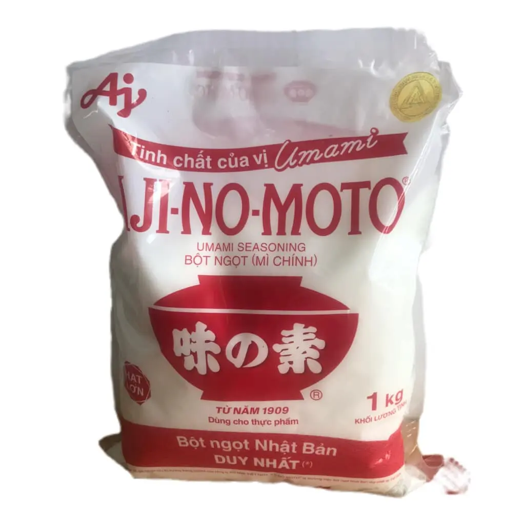 Bột ngọt Ajinomoto 1kg hạt lớn - bột ngọt Nhật Bản duy nhất