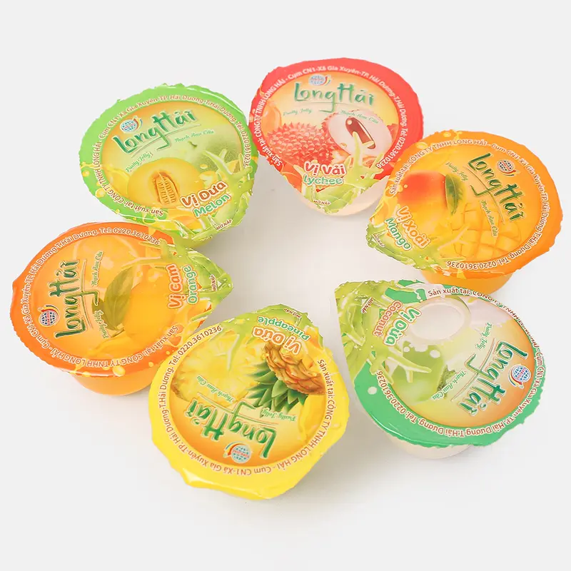 Thạch Rau Câu Long Hải Hương Vị Tổng Hợp Trọng Lượng Túi 416 G Ăn Vặt Snack Food Thức Ăn 2
