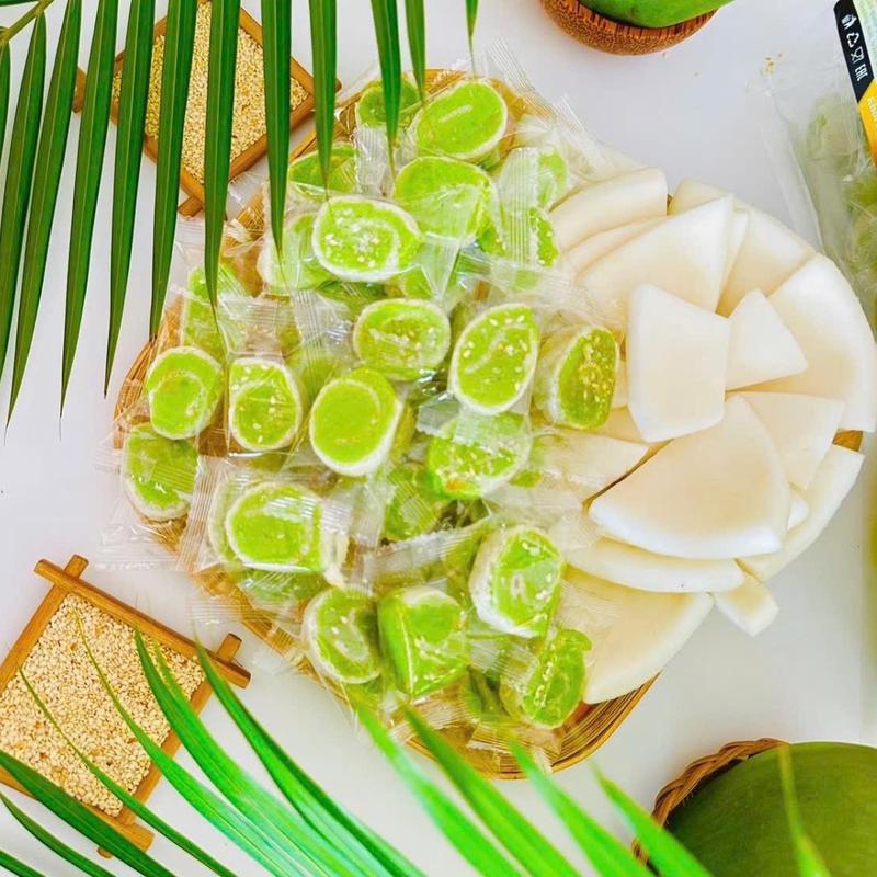 KẸO DỪA NON LÁ DỨA - Đặc Sản Bến Tre