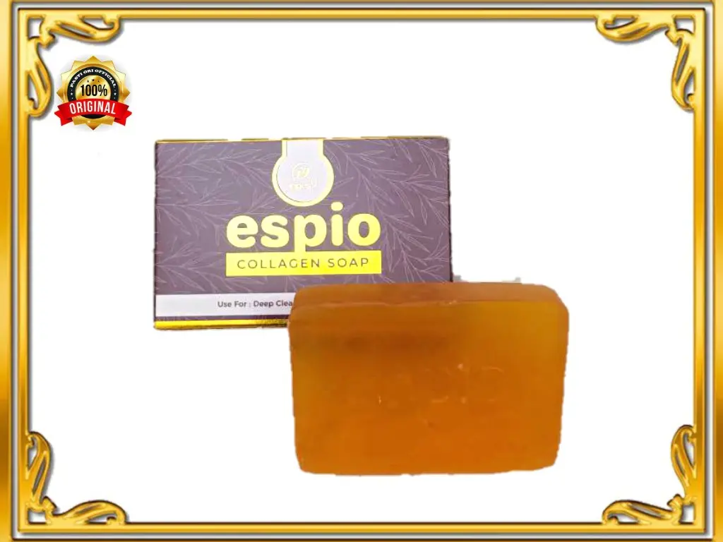 Sabun Espio Collagen Soap 100% Original Memutihkan Mencerahkan Tubuh Vitamin