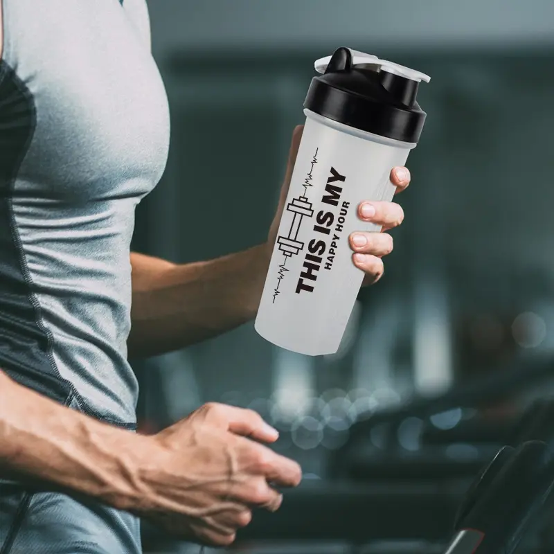 Chai Lắc Protein, Dung Tích 600ml, Dung Dịch Hỗn Hợp, A-Độc Tồn Phenol, Không Rò Rỉ, Cốc Nước Máy Xay Sinh Tố, 20 Oz, Thích Hợp Cho Thể Thao, Phòng Tập Gym Thể Dục Và Thể Dục Sport 6
