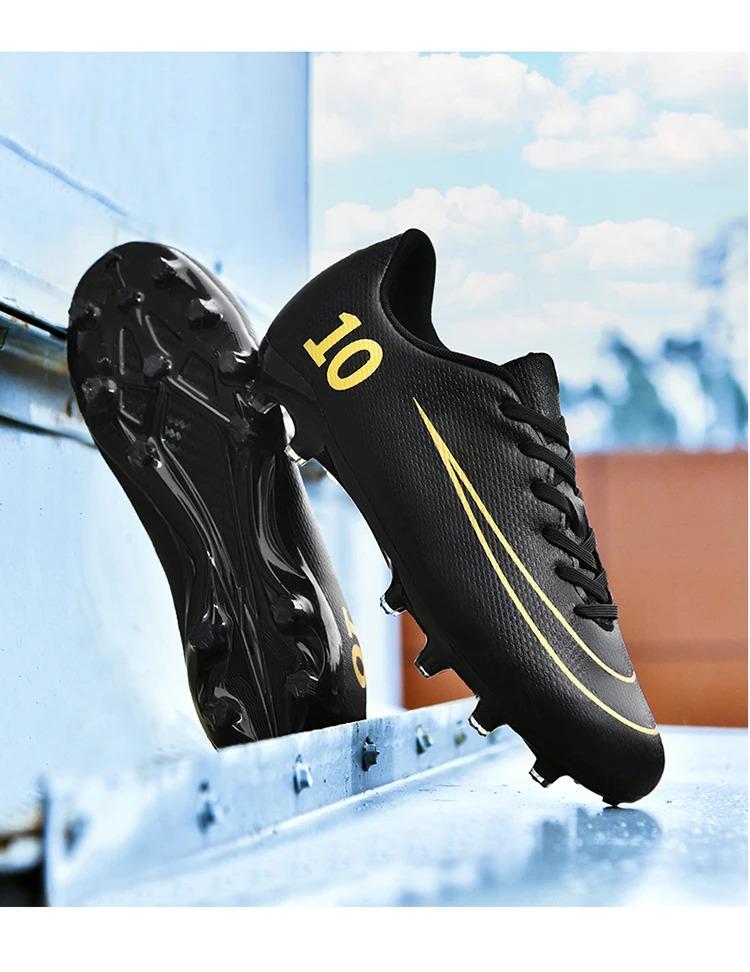 Product Introduction of Professional Men Football Shoes TF/FG Professional Boy Football Field Boots Society Cleats Soccer Shoes Fast Non Slip Sneaker 13