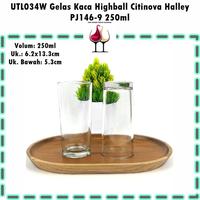 Gambar [6pcs] UTL034W Gelas Highball/Gelas Jus Citinova Halley PJ146-9 250ml dari Toko Sahabat Rakyat_NEW Kab. Sleman 3 Tokopedia