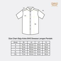 Gambar Baju Koko BHS Cosmo Zaid Navy - L dari SarungBHS Kab. Gresik 2 Tokopedia