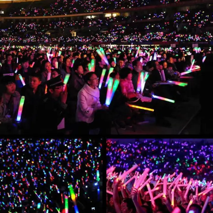 BISA COD 6359 Foam Lightstick LED Glow / Tongkat Lampu Busa Konser 4