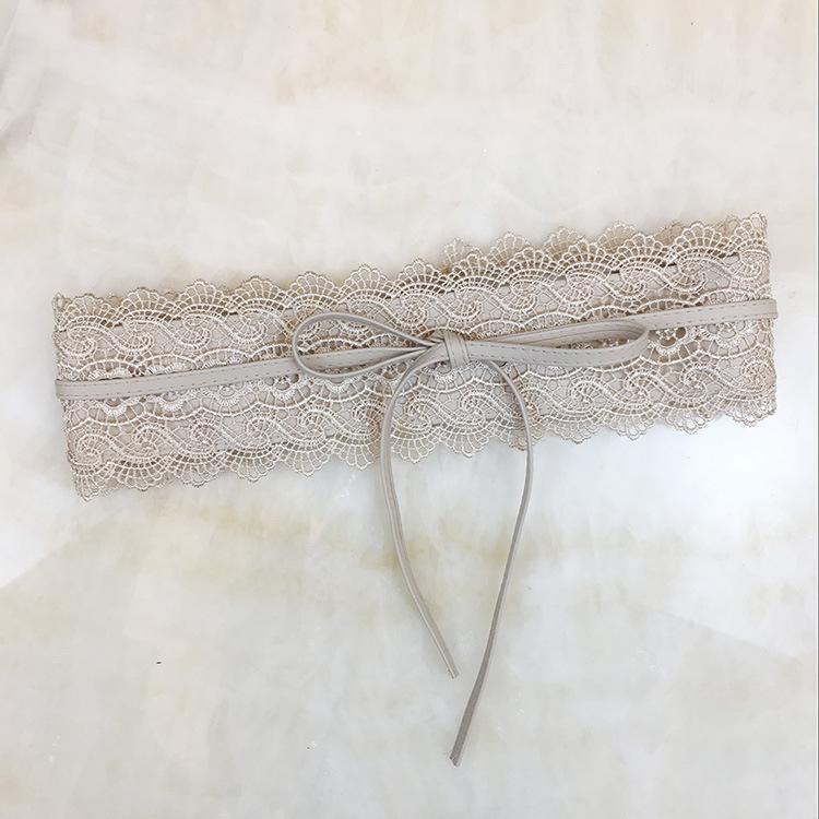 Product Introduction of Thắt Lưng Rộng Eo, Ren Siêu Rộng, Thắt Lưng Ngọt Ngào, Dành Cho Nữ, Phong Cách Âu Mỹ Thắt Lưng Đồ Trang Trí, Thích Hợp Cho Váy, Bán Buôn Có Sẵn ren đeo đùi Titan 15