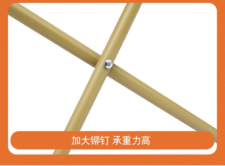 Product Introduction of Outdoor folding chair Field sketch fishing stool Portable BBQ family camping Oxford cloth folding chair 19