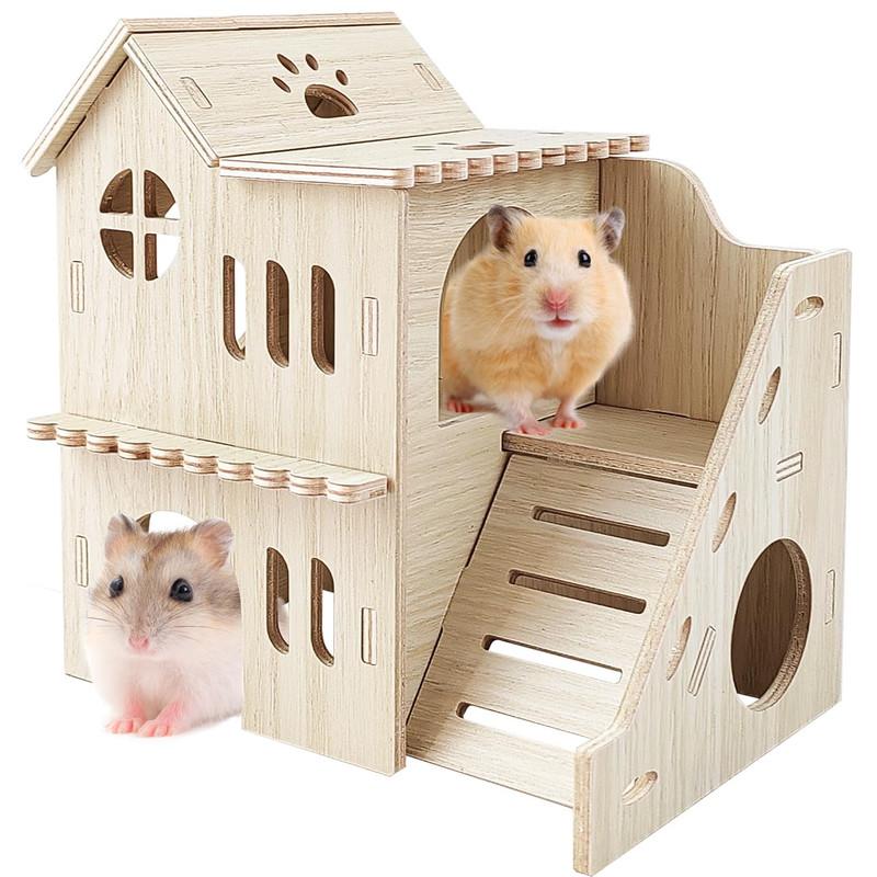 Double decker hamster cage hotsell