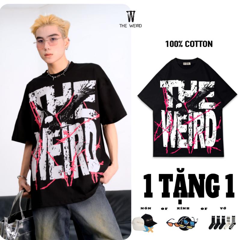 [MUA 1 TẶNG 1] Áo thun The Weird Local Brand Unisex Form Rộng Oversize Tay Lỡ ATK860 (Mua 1 sản phẩm tặng Nón or Kính or Vớ) Nam Menswear