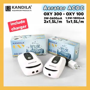 Kandila Aerator ACDC OXY AD-100 AD-300 Aerator Akuarium (include charger)