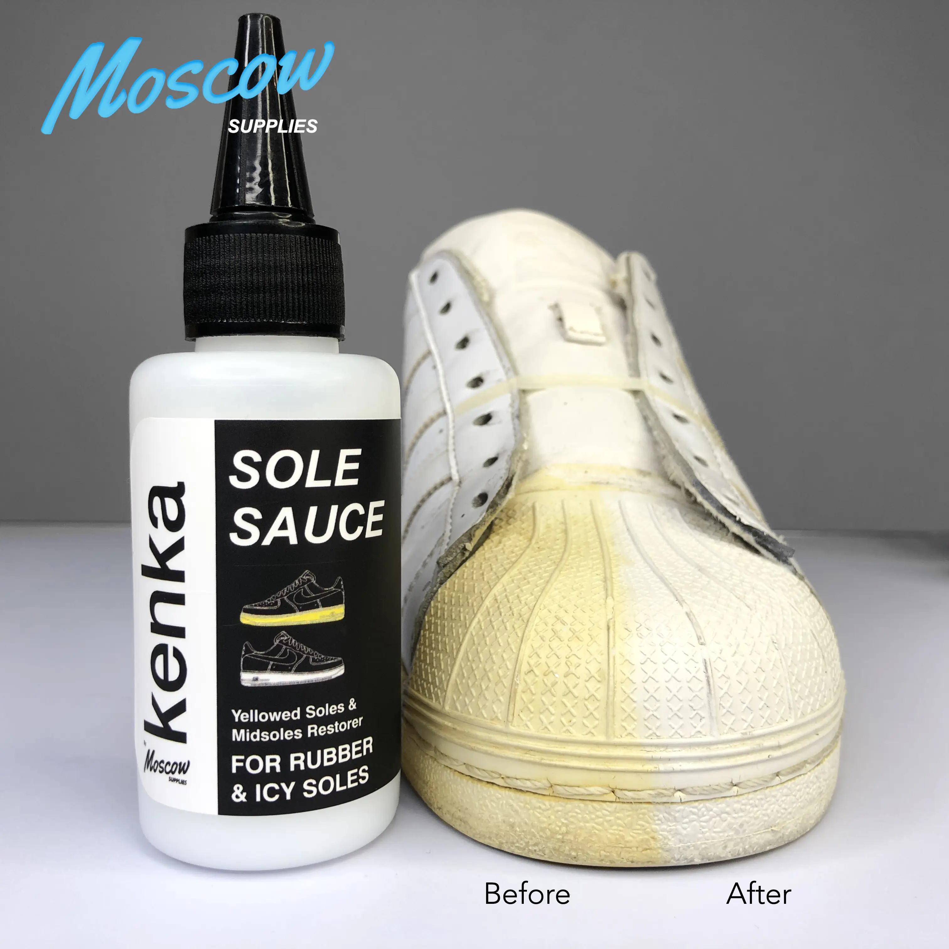 Unyellowing Sepatu Pemutih Sol Sepatu Kuning Kenka Sole Sauce