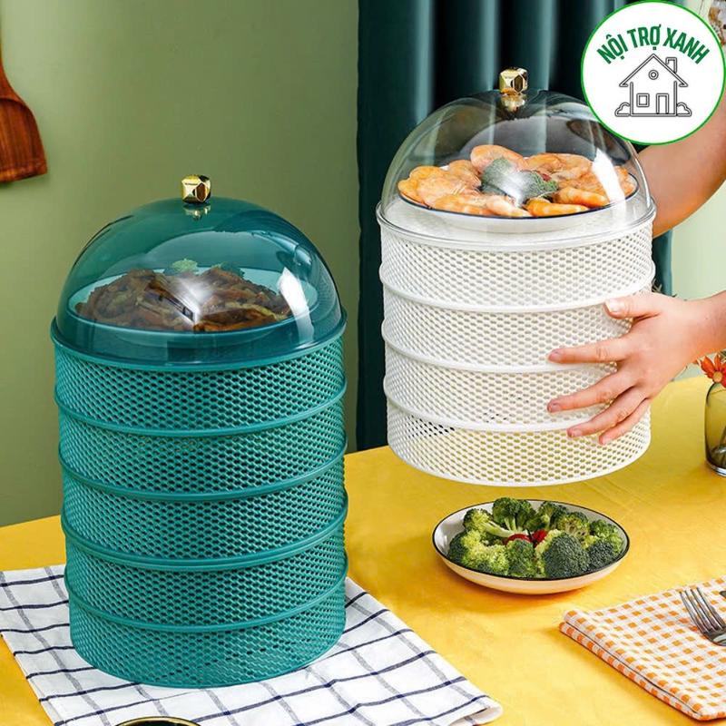 Siêu Giảm Giá Lồng Bàn 5 Tầng Đậy Thức Ăn KAMI Thông Minh Đa Năng Cao Cấp Thiết Kế Mới Tiện Lợi Hiện Đại