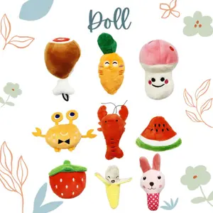 Mainan Boneka Gigitan Anjing Kucing Bisa Bunyi | Dog Squeaky Toy Impor