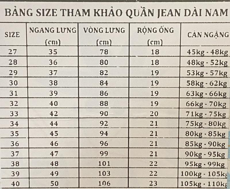 Product Introduction of (Dài xanh đậm)Quần jean nam co giãn 4 chiều,quần bò nam,form chuẩn,ống suông 18-23, chuẩn size_AN CHI STORE quan  bon 0