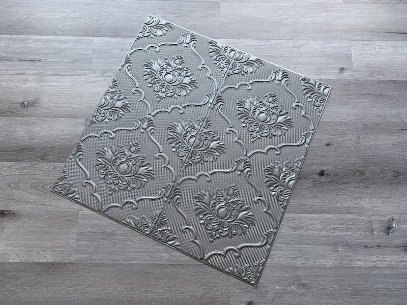 Product Introduction of Combo 10 Tấm Xốp Dán Tường Tân Cổ 7 Màu Ghi Xám Khổ Lớn 70x70cm Có Keo Sẵn 1