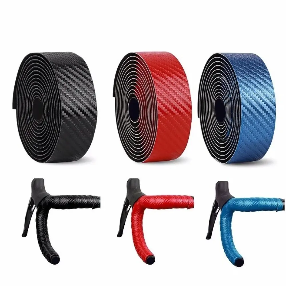 Classic Super Sticky Kush Road Bike Handle Bar Tape EVA High Rebound Bike Handlebar Tape Comfortable Non-slip Bicycle Bar Tape Road Bikes