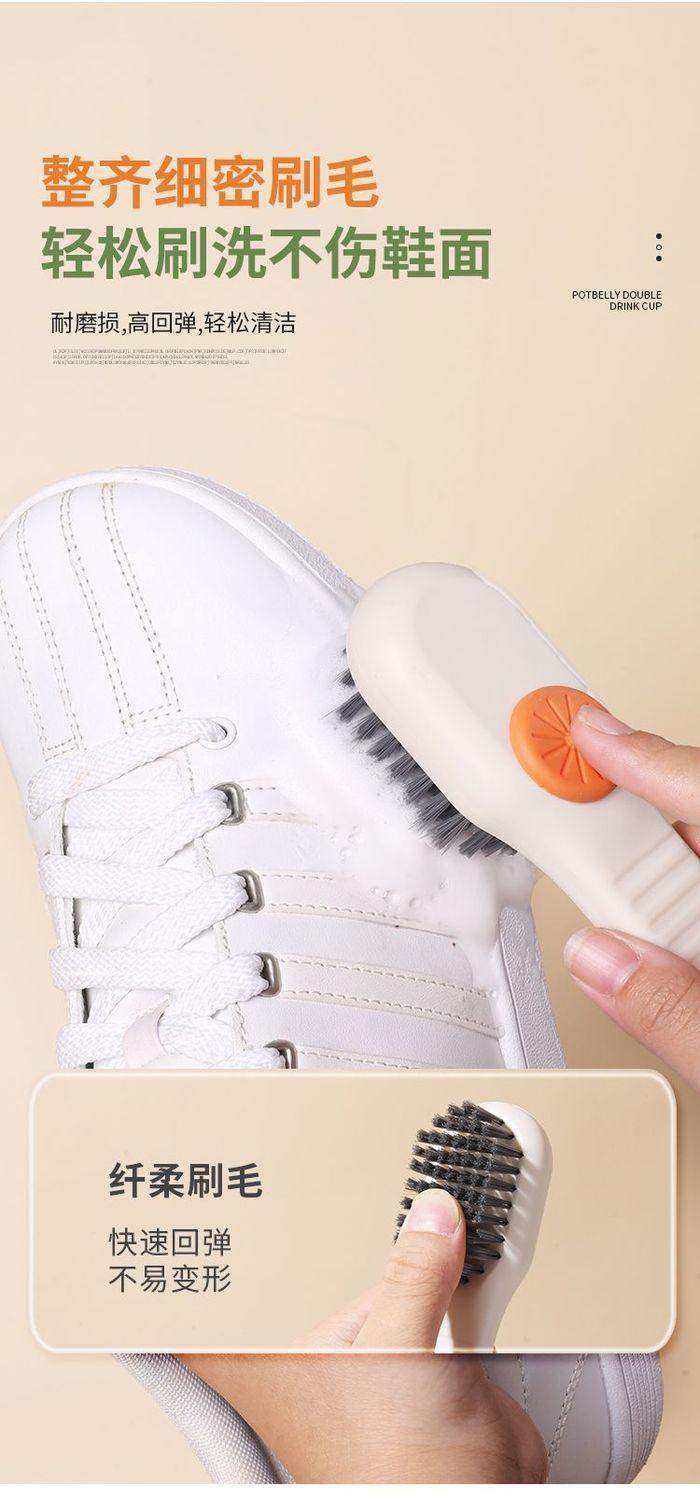 Product Introduction of Bàn Chải Đánh Giày, Với Chất Lỏng, Bàn Chải Rửa Giày, Bàn Chải Gia Dụng, Đa Năng, Không Làm Tổn Thương Giày, Bàn Chải Mềm, Thích Hợp Cho Giày Trượt Ván Và Làm Sạch, Với Bột Đánh Răng 10