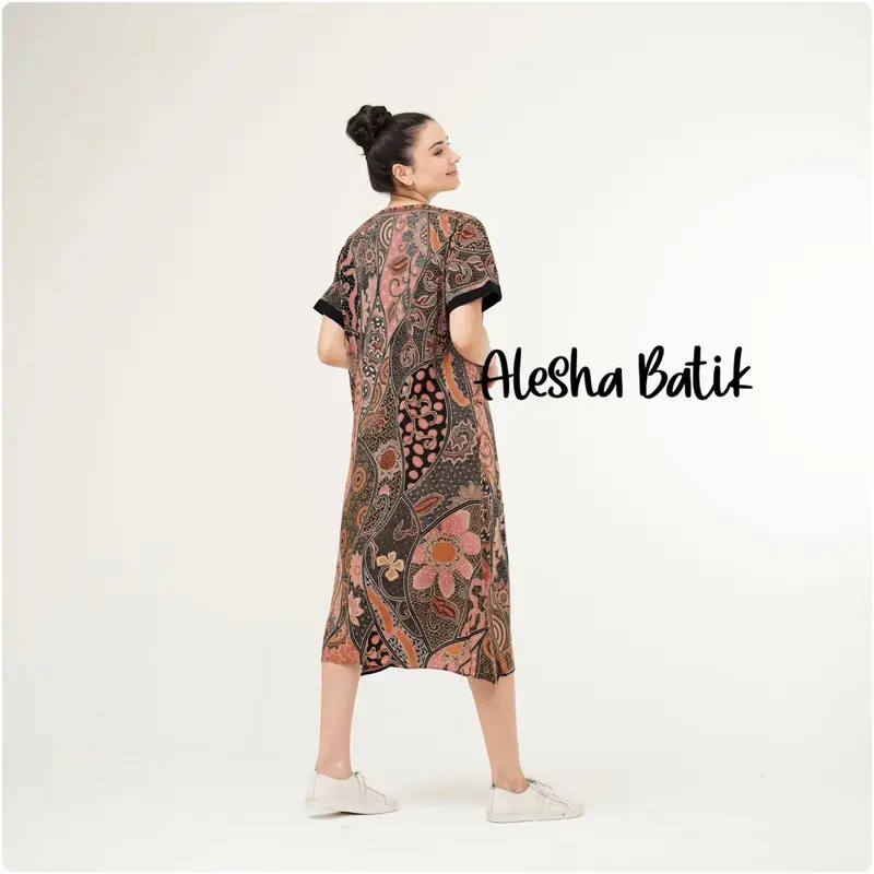[Djuragan Daster] DASTER SIGGY LANCIP PREMIUM QUALITY BY ALESHA BATIK Rayon Busui Nyaman Cantik Kantong daster  branded daster remaja 5
