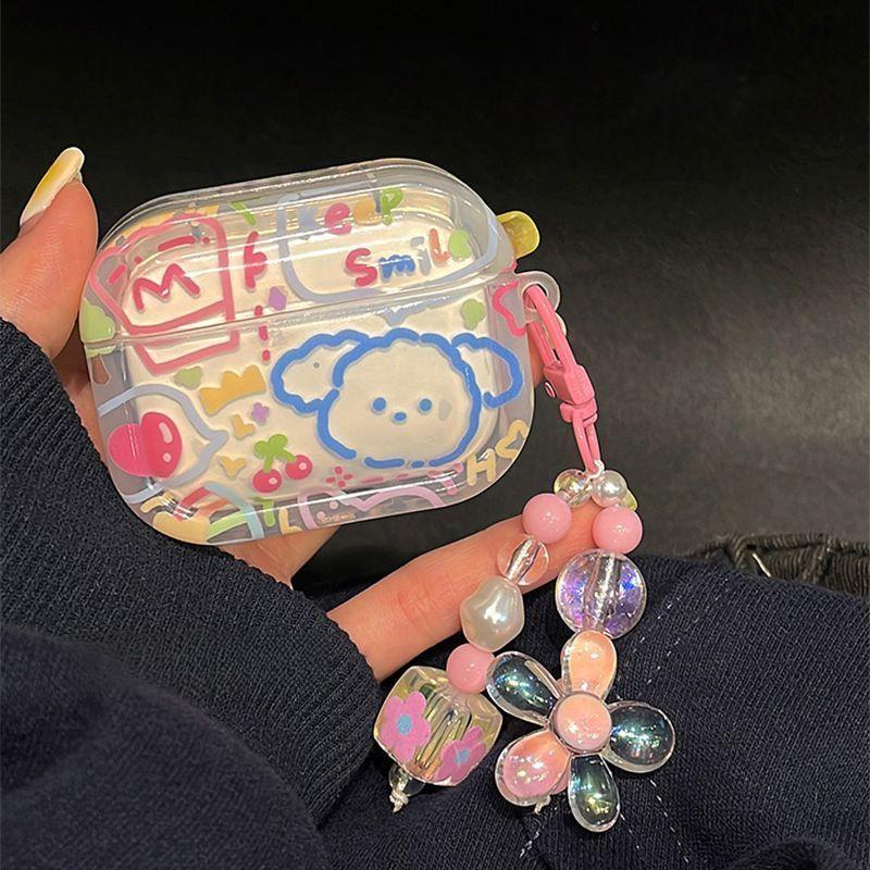 Product Introduction of Graffiti Puppy for Airpods3/2 Headphone Case Pro/2 Bluetooth Earphone Cover Accessories Handheld 1