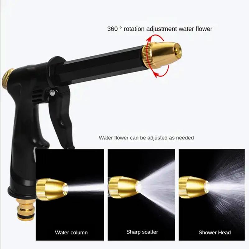 Product Introduction of PAKET KEPALA JET SPRAY SEMPROTAN SELANG AIR HIJAU ANTI LUMUT 5 METER 1 ROL ALAT CUCI MOTOR MOBIL COD 25