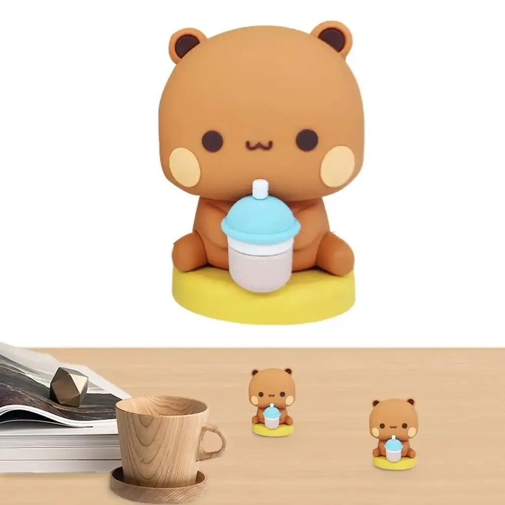 Kawaii Anime Figure Bubu Dudu Panda Bear Figure Panda Collectible Panda Bubu Dudu Figure Doll Bear Cartoon Bear Toy Figurines Home Decor