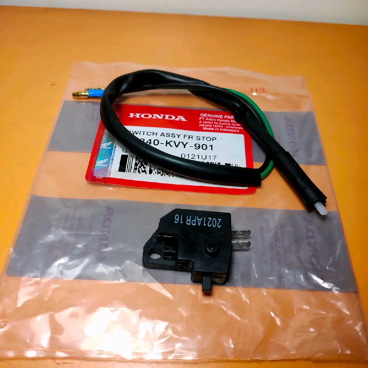 Swit switch rem depan belakang beat vario scoopy spacy all motor honda matic bebek kiri kanan Asli Foto Motorcycle