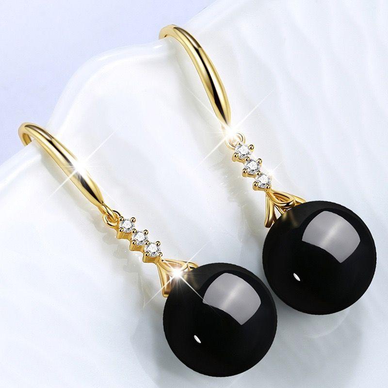 Product Introduction of Hoa Tai Bạc, Thiết Kế Thanh Lịch, Dành Cho Phụ Nữ, Chalcedony Và Mã Não Xanh, Bán Chạy Trên Internet, Hoa Tai Dài Ngọc Lục Bảo Mới, Hoa Tai Chống Trang Sức 23