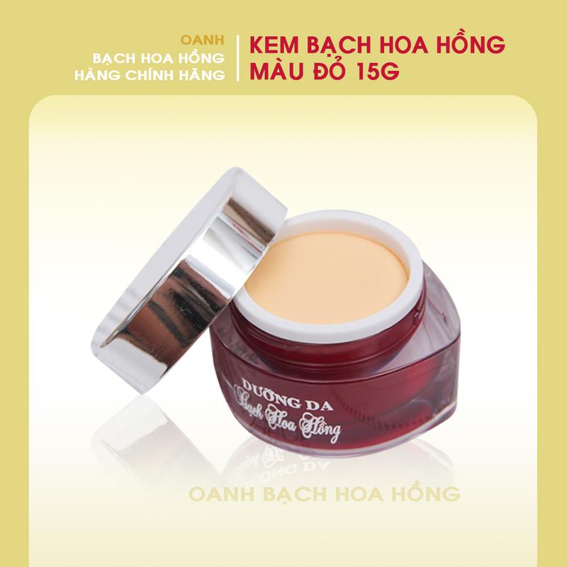  Kem dưỡng da ban đêm Bạch Hoa Hồng 15g - Chăm Sóc Da Dưỡng Ẩm Da Skincare Làm Đẹp Da Women 