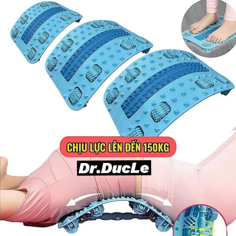 CHÍNH HÃNG Khung nắn chỉnh cột sống hàng loại 1 - Thế hệ mới tích hợp bàn lăn massage chân