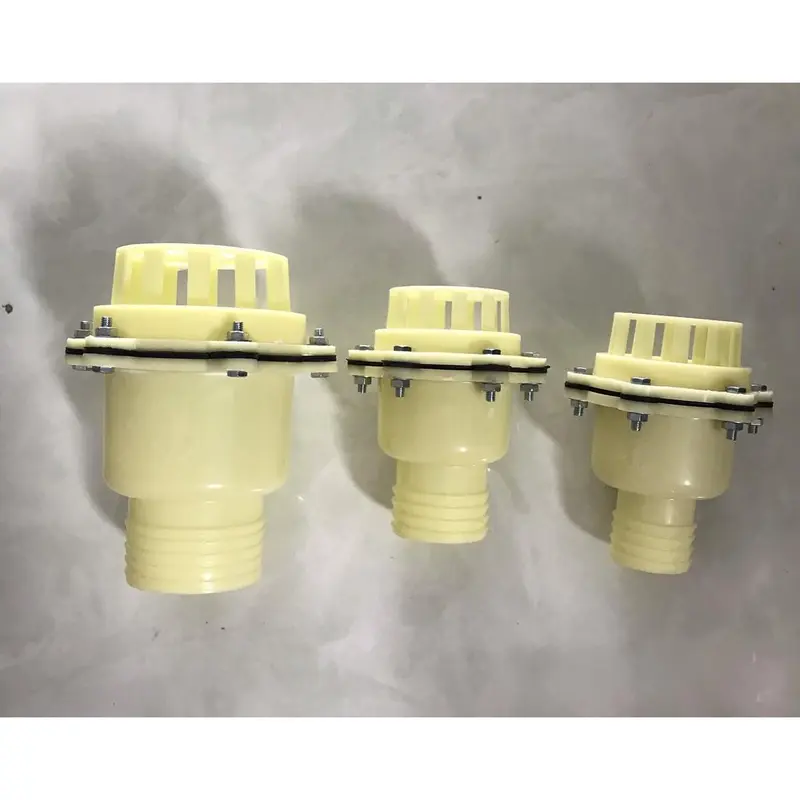 Luper máy bơm nước nhựa vàng ( rọ lọc , rọ bơm , giỏ hút nước ) phi 40 , phi 50 , phi 60 [Có sẵn] 3
